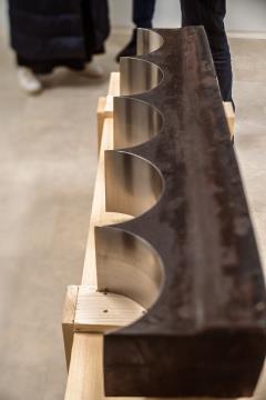 Odprtje razstave Ištvana Huzjana Osnutek za spomenik solidarnosti ob poplavah 2023 (15)